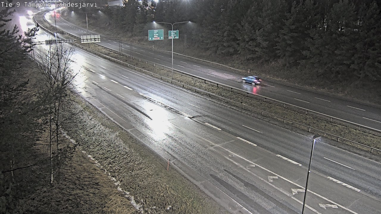 Weather Camera Image Road 9 Tampere, Lahdesjärvi, Tampere, Pirkanmaa
