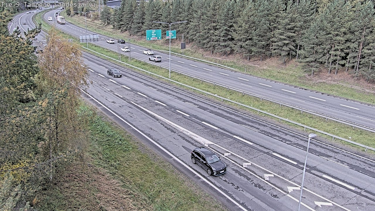 Weather Camera Image Road 9 Tampere, Lahdesjärvi, Tampere, Pirkanmaa