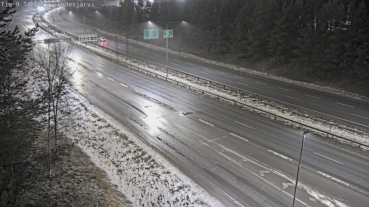Weather Camera Image Väg 9 Tammerfors, Lahdesjärvi, Tampere, Pirkanmaa