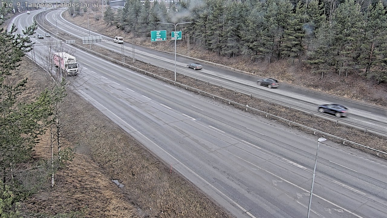 Weather Camera Image Road 9 Tampere, Lahdesjärvi, Tampere, Pirkanmaa