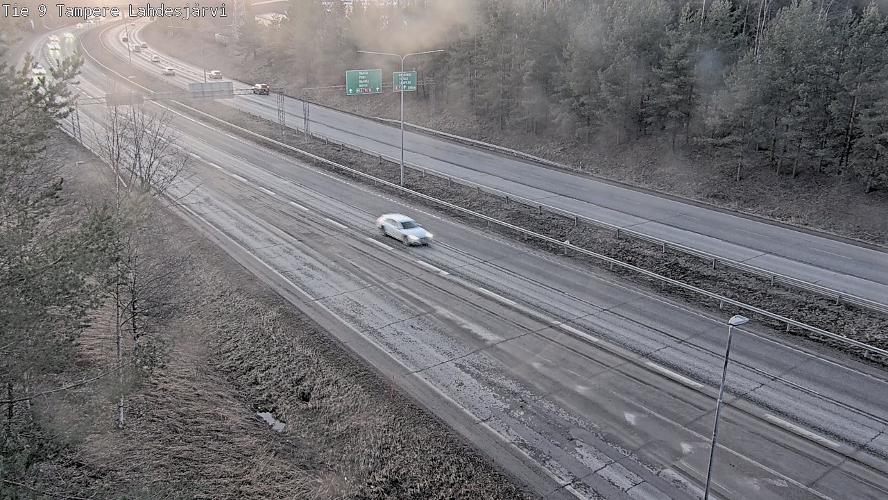 Weather Camera Image Road 9 Tampere, Lahdesjärvi, Tampere, Pirkanmaa
