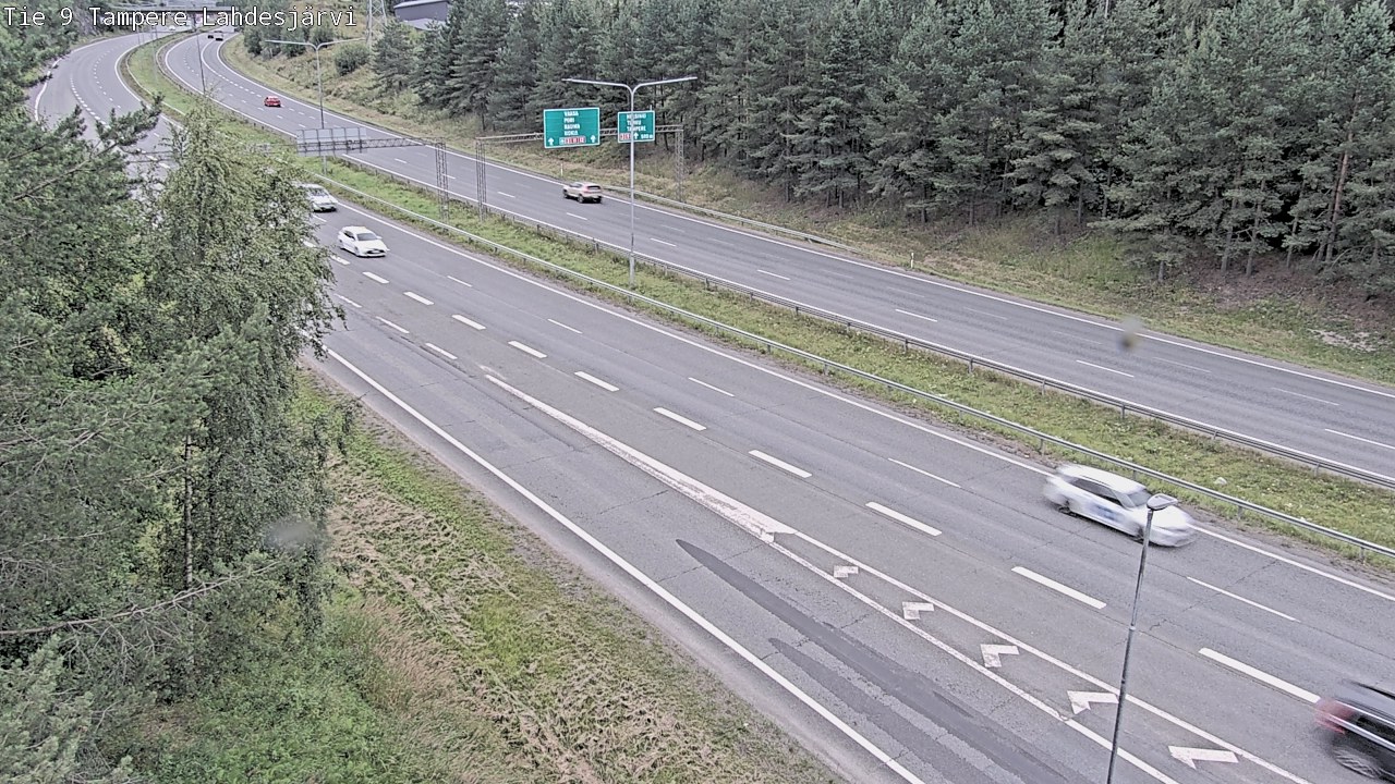 Weather Camera Image Road 9 Tampere, Lahdesjärvi, Tampere, Pirkanmaa