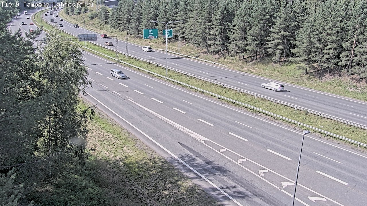 Kelikamerat Kuva Tie 9 Tampere, Lahdesjärvi, Tampere, Pirkanmaa