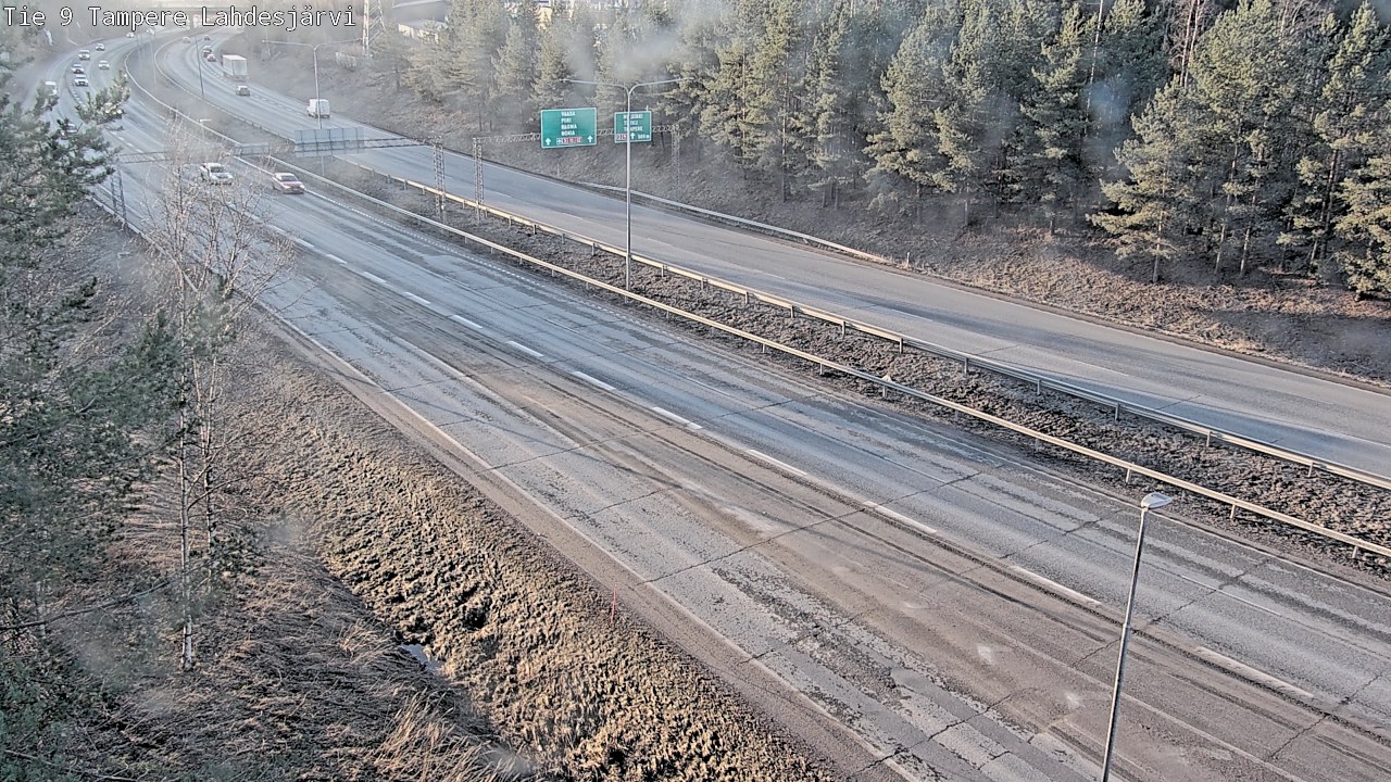 Weather Camera Image Road 9 Tampere, Lahdesjärvi, Tampere, Pirkanmaa