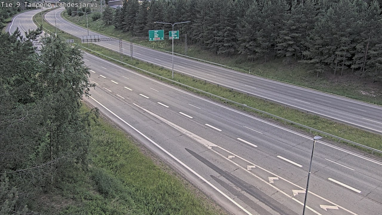 Kelikamerat Kuva Tie 9 Tampere, Lahdesjärvi, Tampere, Pirkanmaa