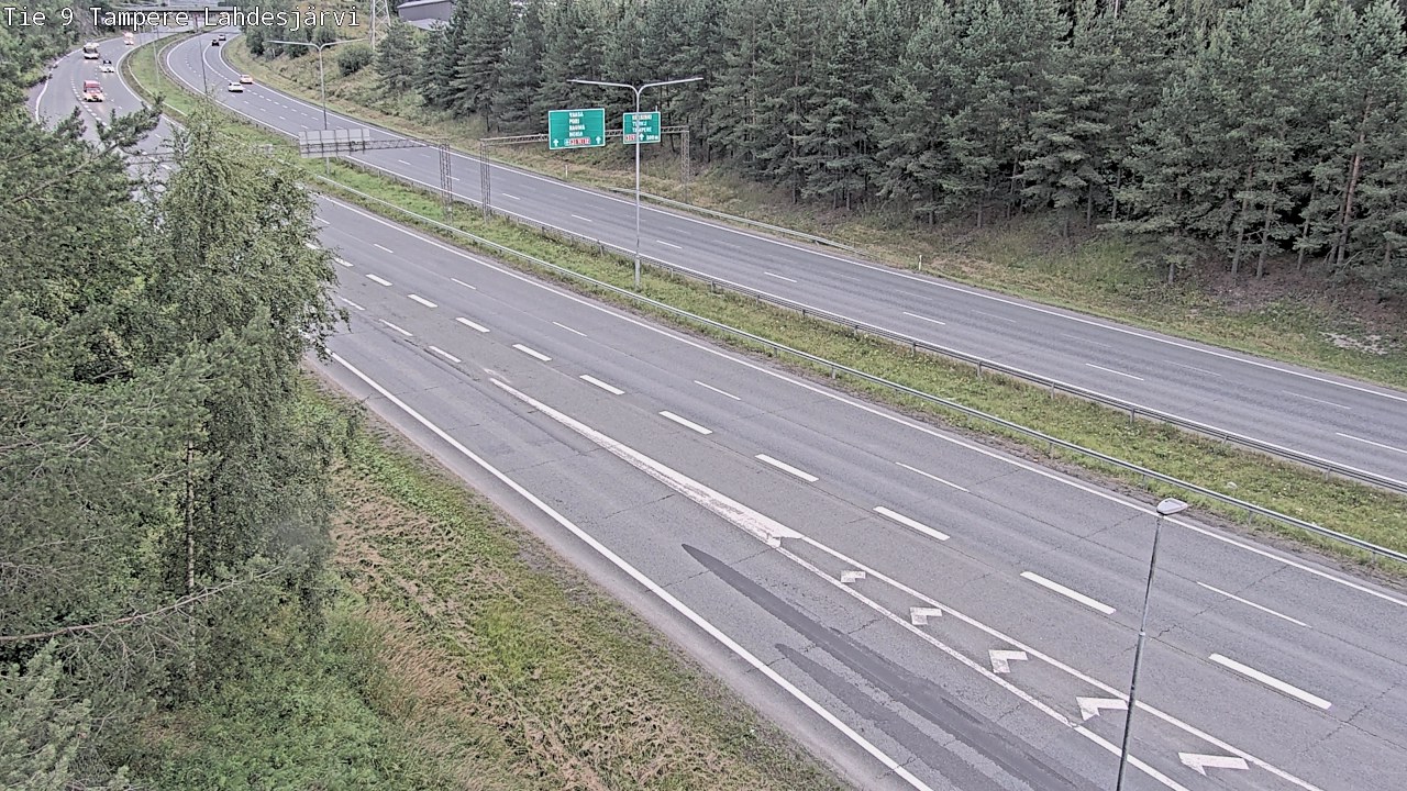 Weather Camera Image Road 9 Tampere, Lahdesjärvi, Tampere, Pirkanmaa