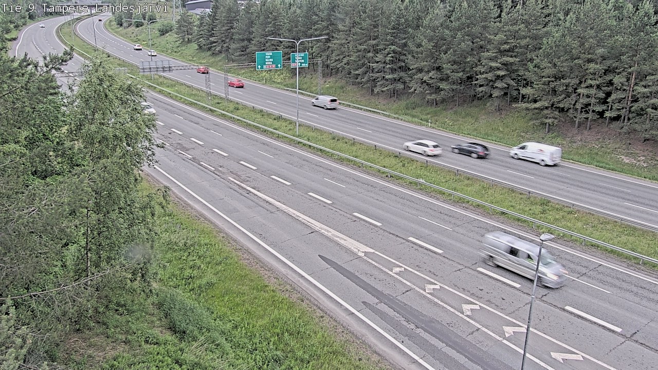 Kelikamerat Kuva Tie 9 Tampere, Lahdesjärvi, Tampere, Pirkanmaa