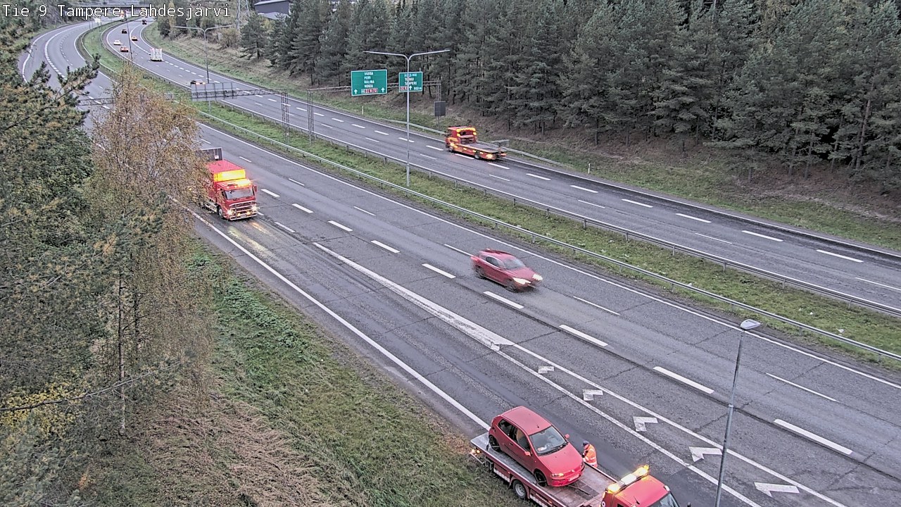 Weather Camera Image Road 9 Tampere, Lahdesjärvi, Tampere, Pirkanmaa