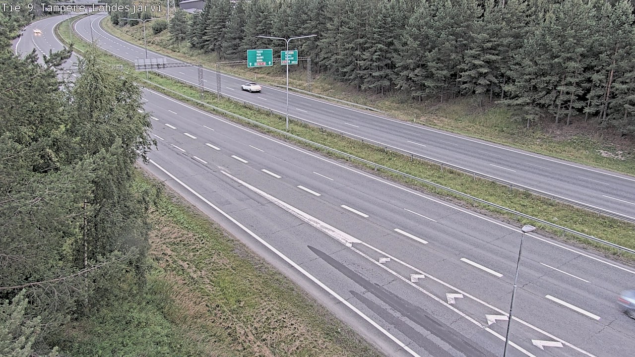 Weather Camera Image Road 9 Tampere, Lahdesjärvi, Tampere, Pirkanmaa