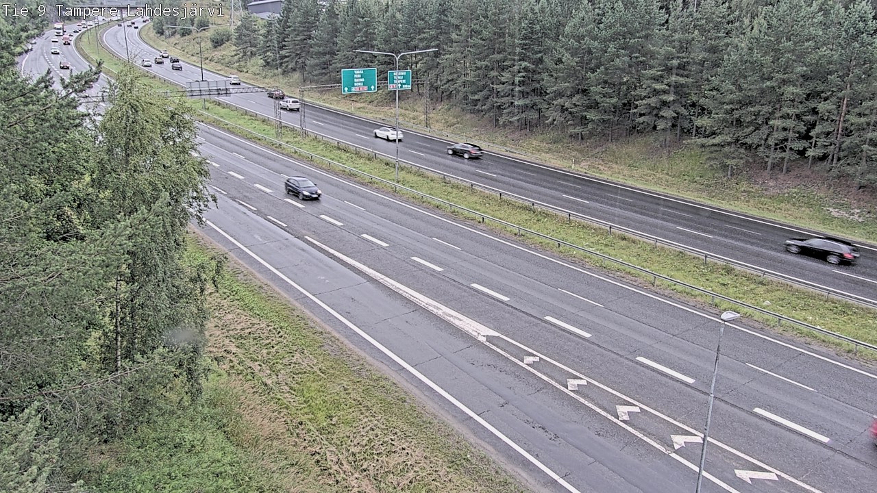 Weather Camera Image Road 9 Tampere, Lahdesjärvi, Tampere, Pirkanmaa