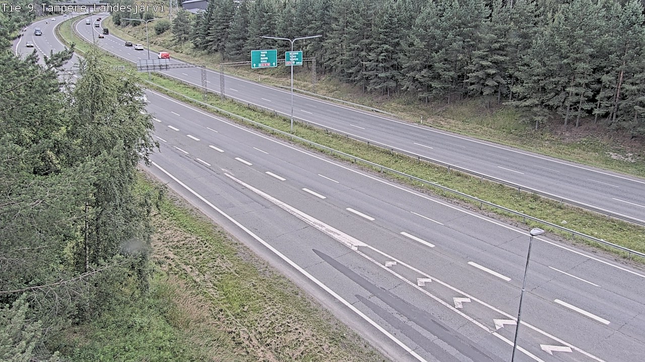 Weather Camera Image Road 9 Tampere, Lahdesjärvi, Tampere, Pirkanmaa