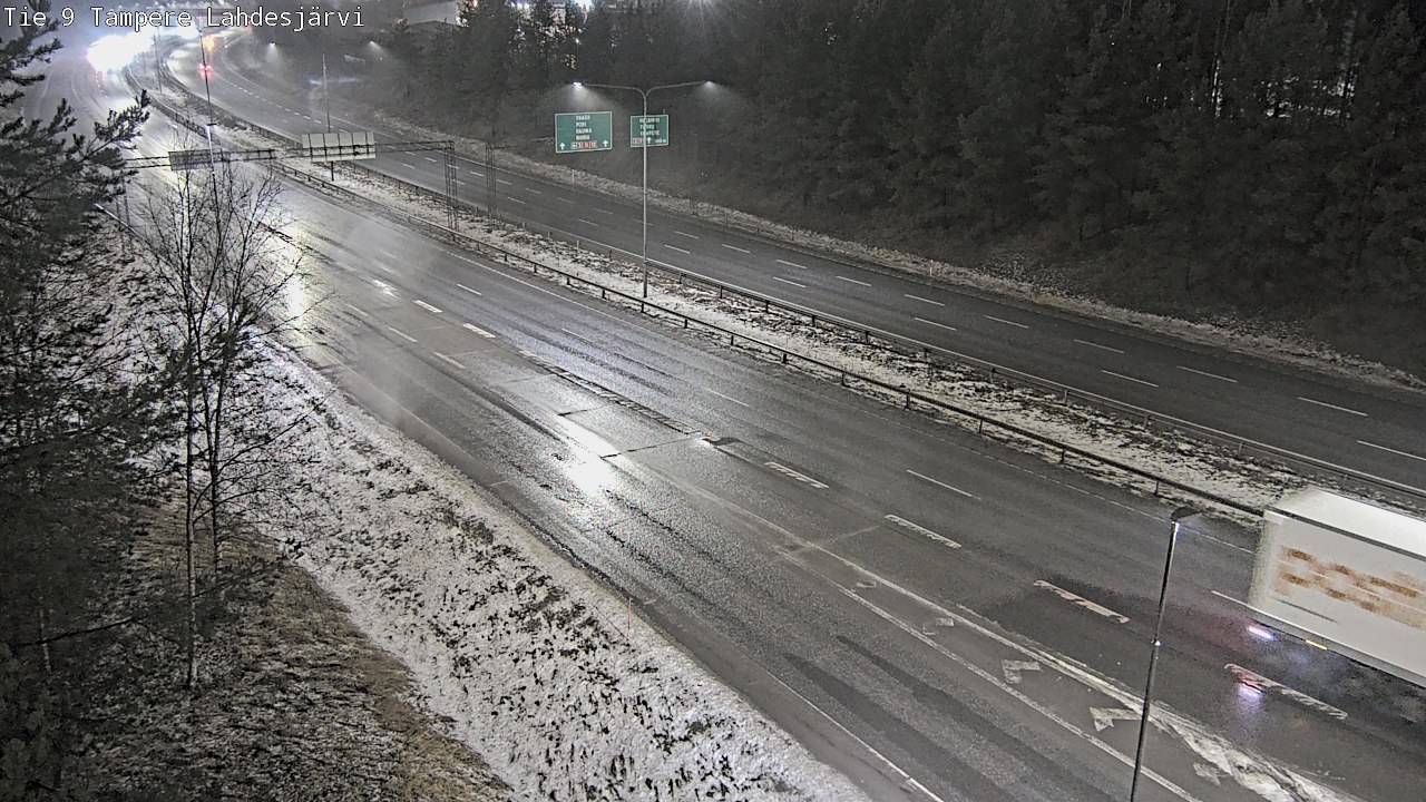 Weather Camera Image Väg 9 Tammerfors, Lahdesjärvi, Tampere, Pirkanmaa