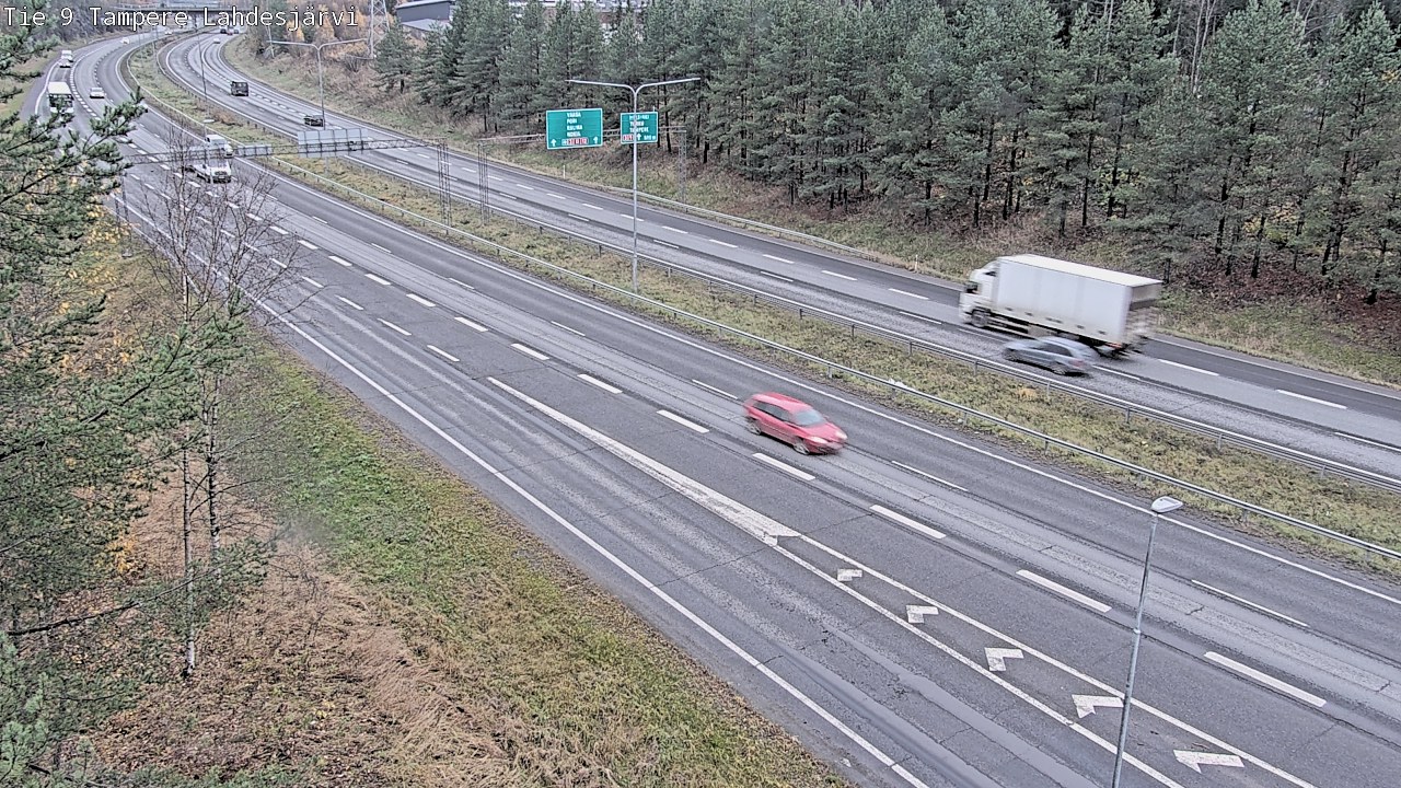 Kelikamerat Kuva Tie 9 Tampere, Lahdesjärvi, Tampere, Pirkanmaa