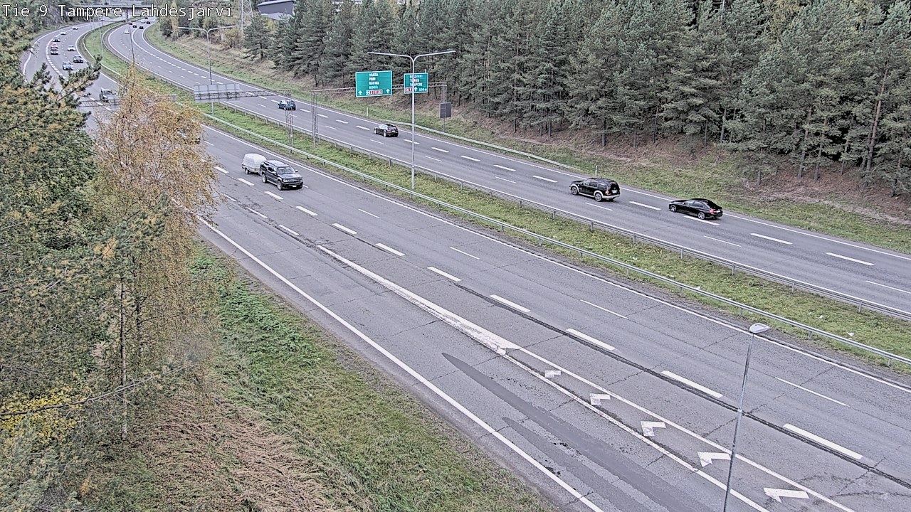 Weather Camera Image Road 9 Tampere, Lahdesjärvi, Tampere, Pirkanmaa