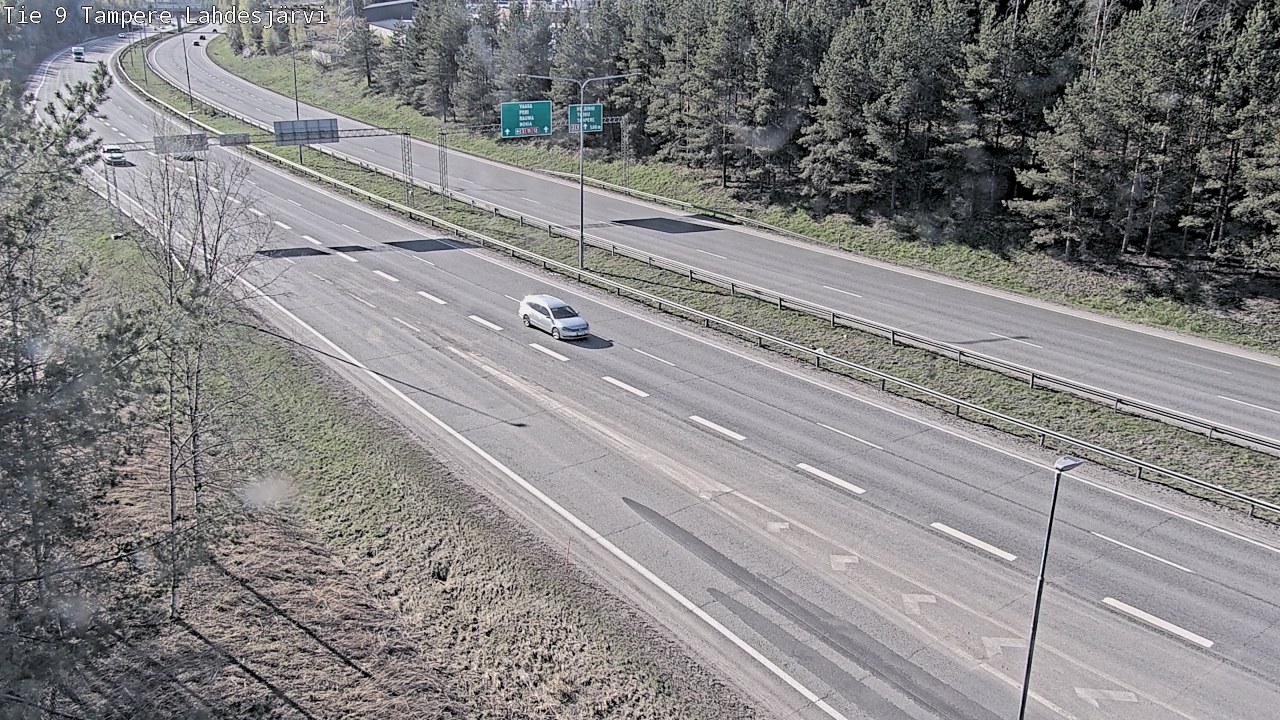 Kelikamerat Kuva Tie 9 Tampere, Lahdesjärvi, Tampere, Pirkanmaa