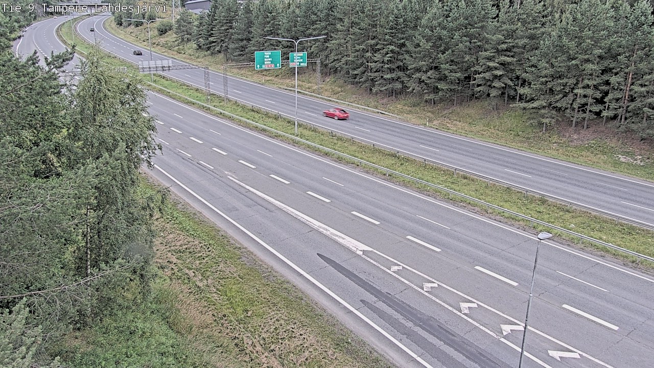Weather Camera Image Road 9 Tampere, Lahdesjärvi, Tampere, Pirkanmaa