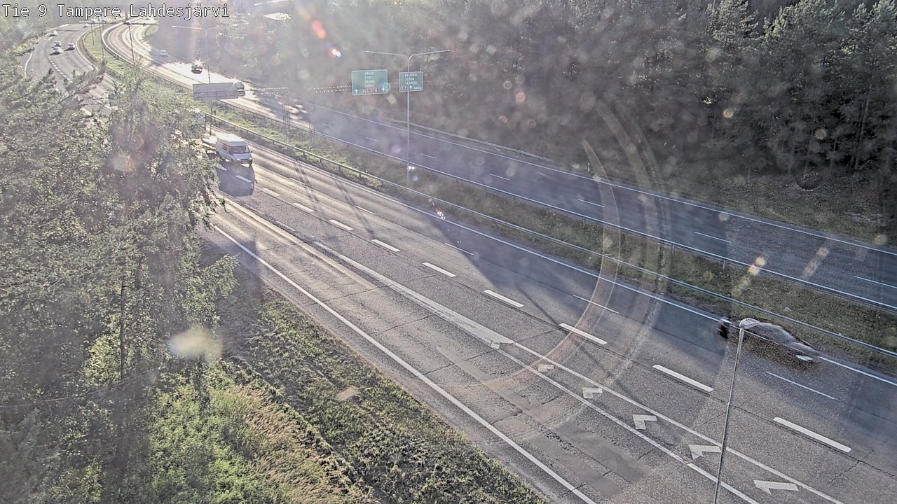 Kelikamerat Kuva Tie 9 Tampere, Lahdesjärvi, Tampere, Pirkanmaa