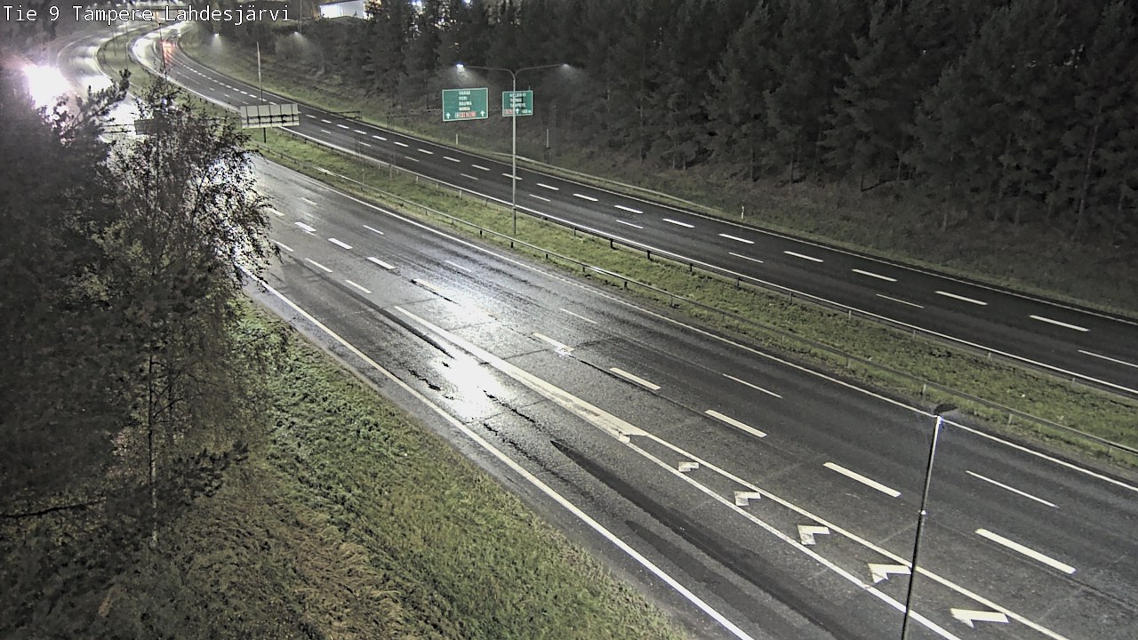 Weather Camera Image Road 9 Tampere, Lahdesjärvi, Tampere, Pirkanmaa