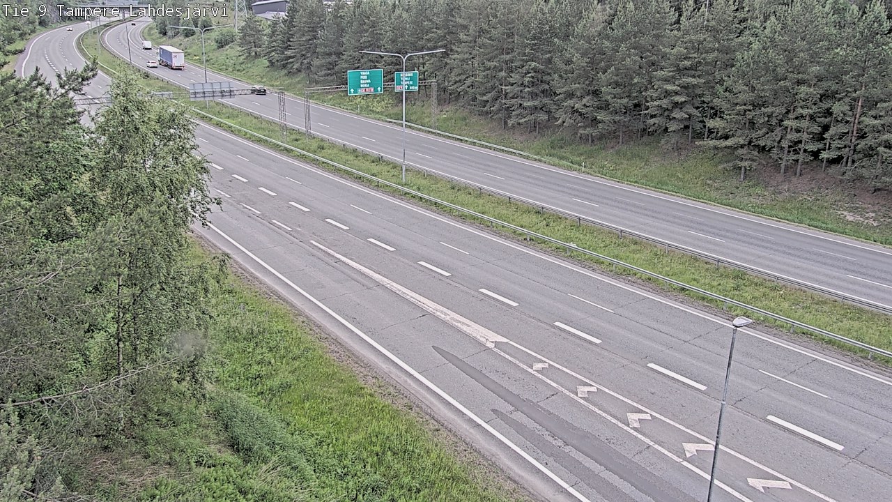 Kelikamerat Kuva Tie 9 Tampere, Lahdesjärvi, Tampere, Pirkanmaa