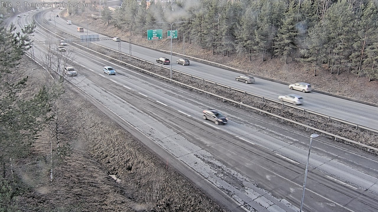 Weather Camera Image Road 9 Tampere, Lahdesjärvi, Tampere, Pirkanmaa