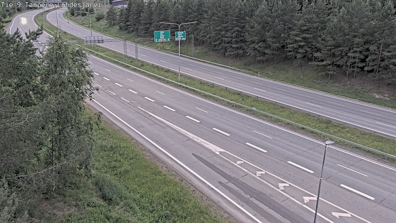 Kelikamerat Kuva Tie 9 Tampere, Lahdesjärvi, Tampere, Pirkanmaa