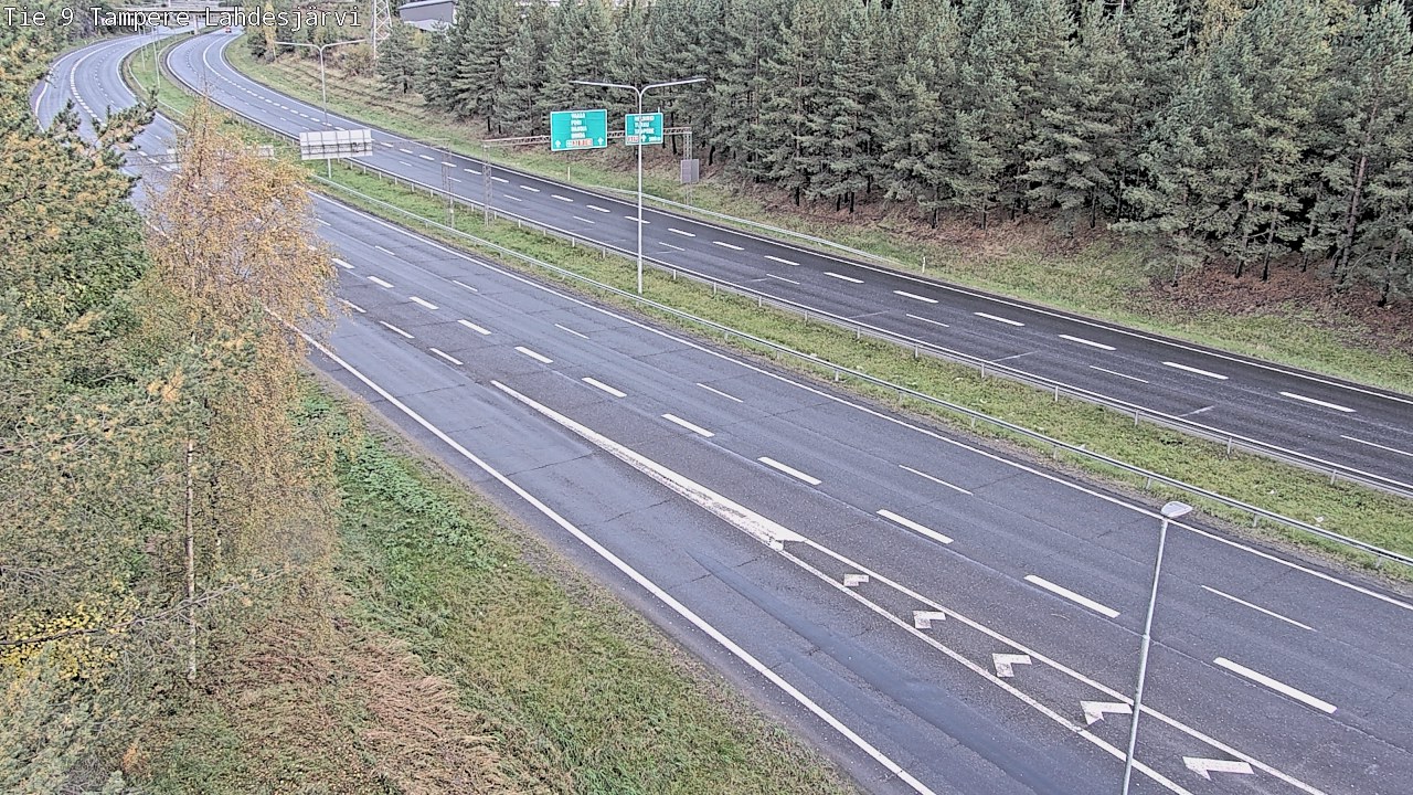 Weather Camera Image Road 9 Tampere, Lahdesjärvi, Tampere, Pirkanmaa