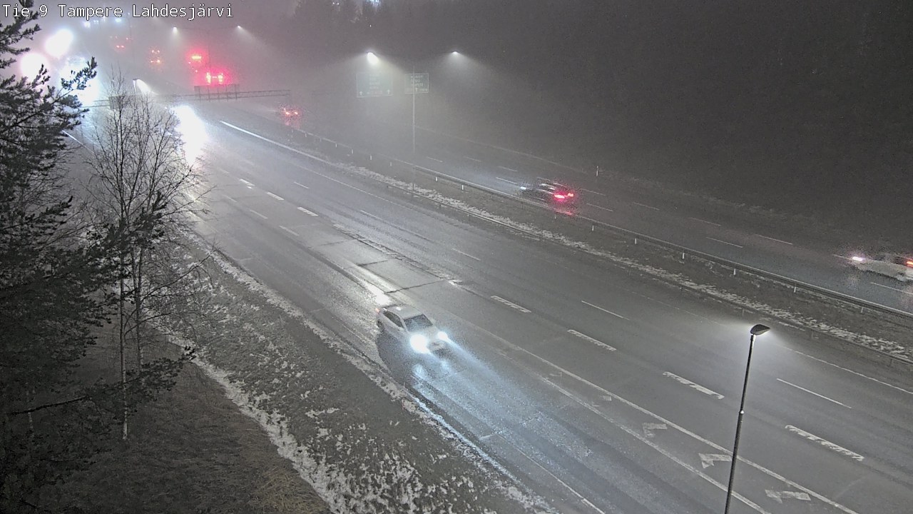 Weather Camera Image Väg 9 Tammerfors, Lahdesjärvi, Tampere, Pirkanmaa