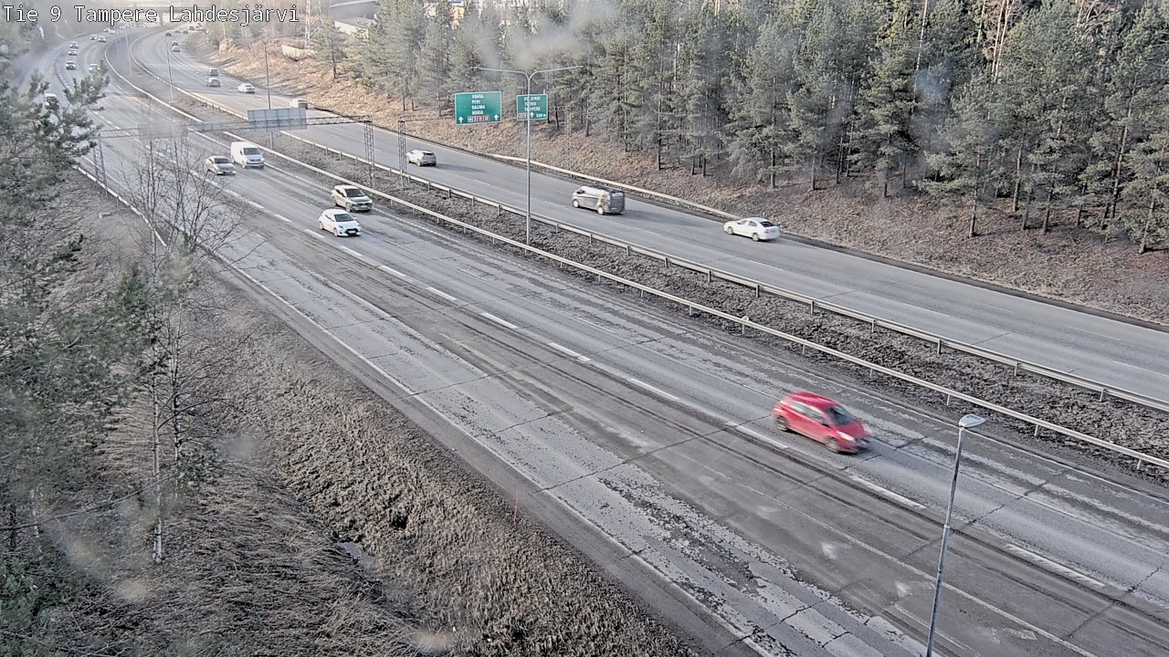 Weather Camera Image Road 9 Tampere, Lahdesjärvi, Tampere, Pirkanmaa