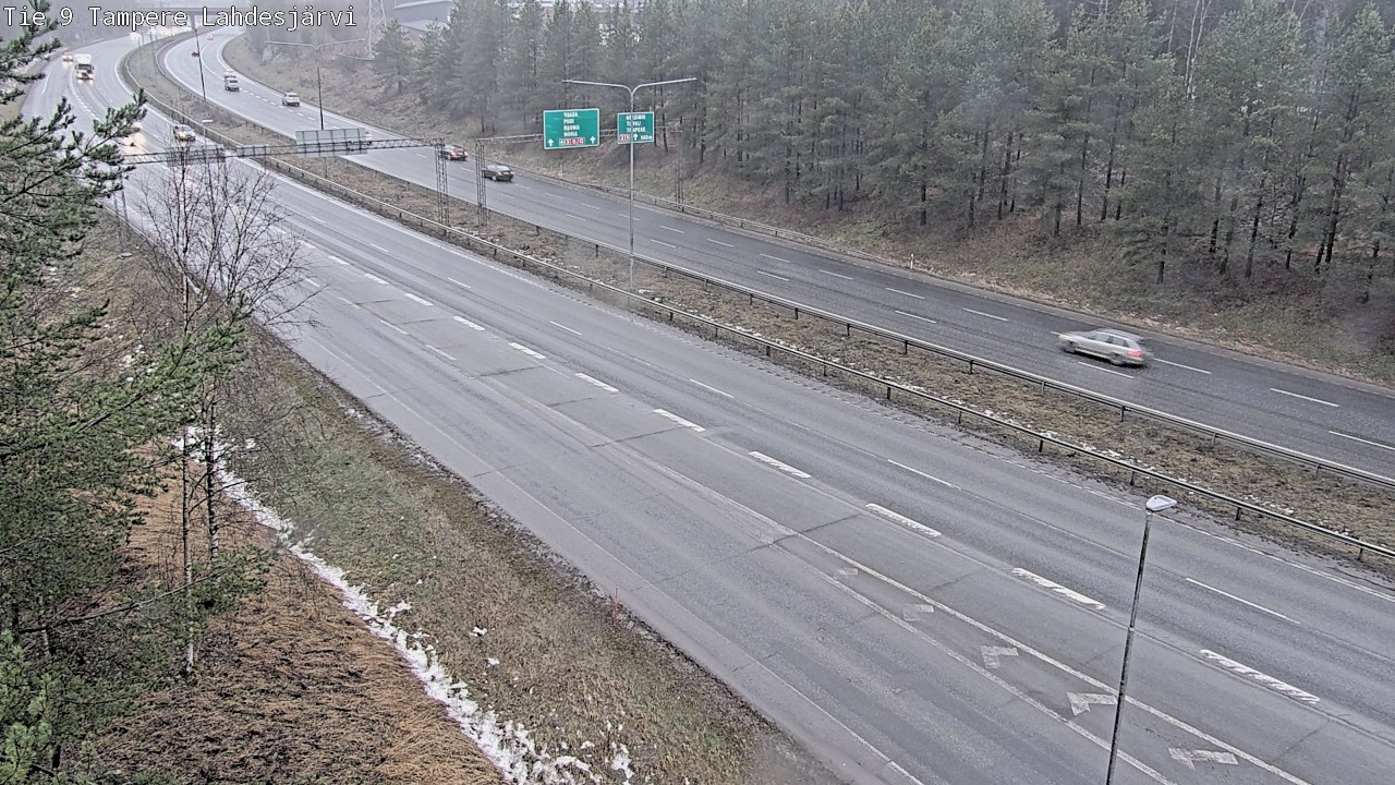 Weather Camera Image Road 9 Tampere, Lahdesjärvi, Tampere, Pirkanmaa