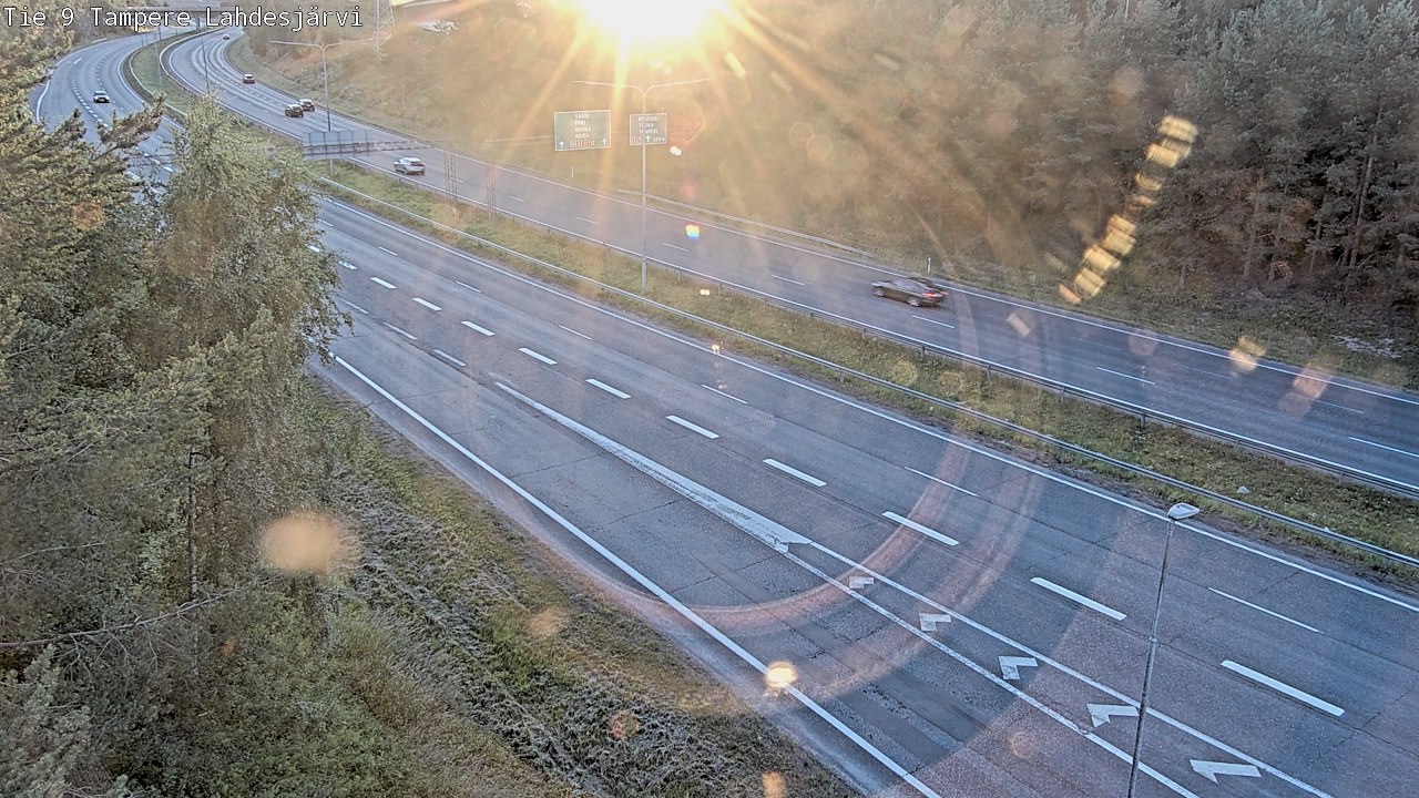 Kelikamerat Kuva Tie 9 Tampere, Lahdesjärvi, Tampere, Pirkanmaa
