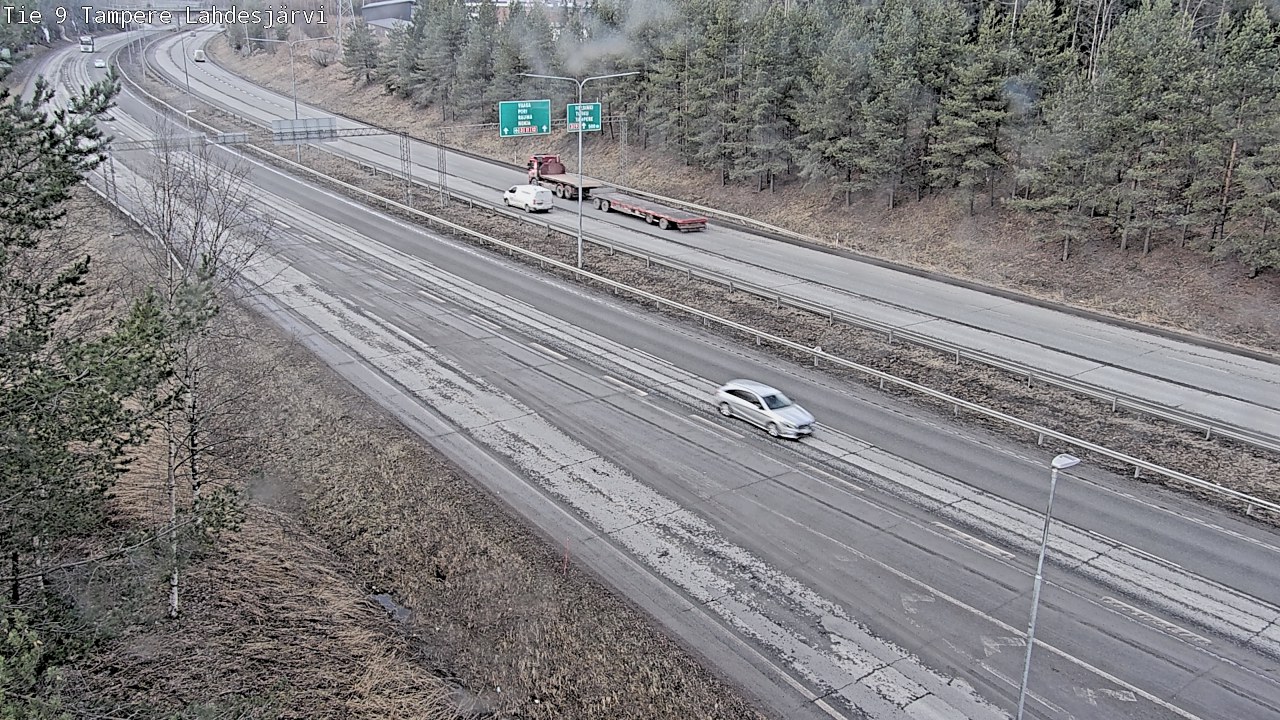 Weather Camera Image Road 9 Tampere, Lahdesjärvi, Tampere, Pirkanmaa