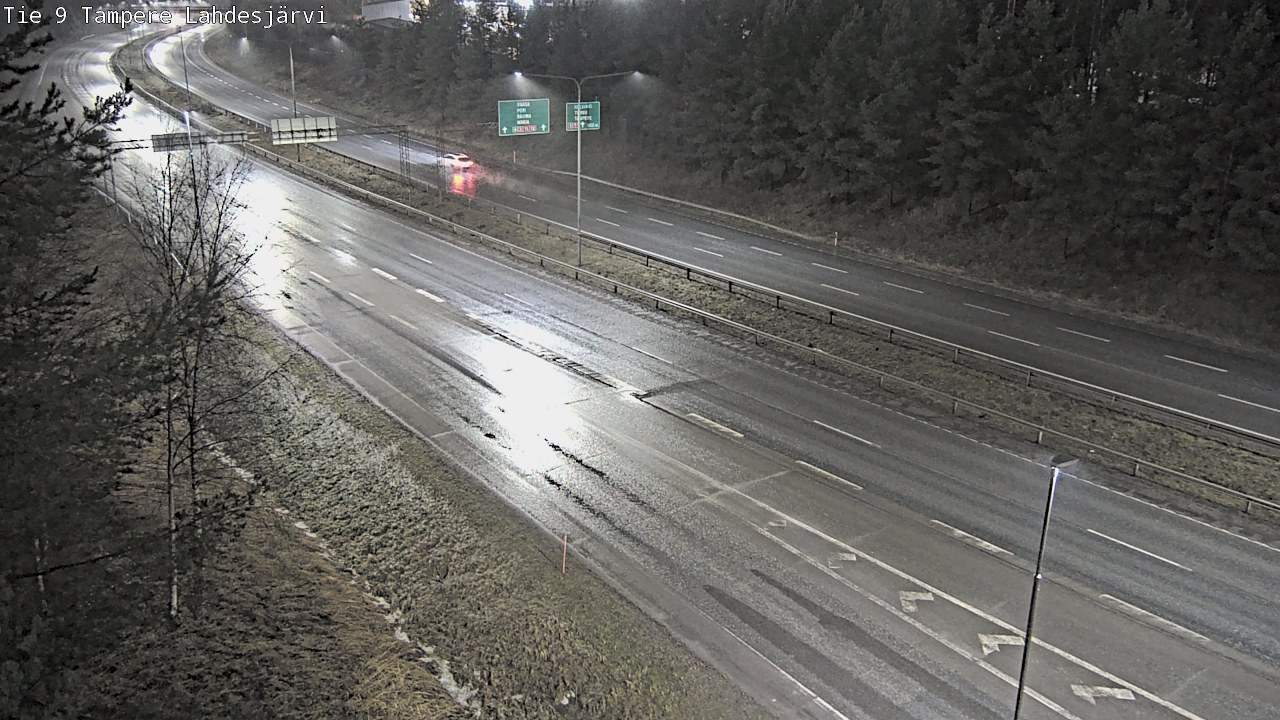 Weather Camera Image Road 9 Tampere, Lahdesjärvi, Tampere, Pirkanmaa