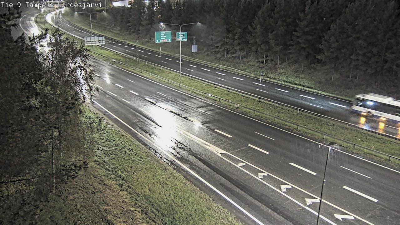 Weather Camera Image Road 9 Tampere, Lahdesjärvi, Tampere, Pirkanmaa