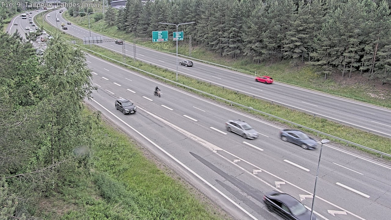 Weather Camera Image Väg 9 Tammerfors, Lahdesjärvi, Tampere, Pirkanmaa