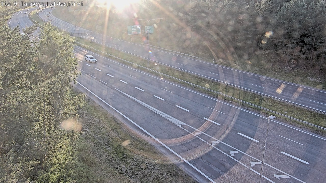 Kelikamerat Kuva Tie 9 Tampere, Lahdesjärvi, Tampere, Pirkanmaa