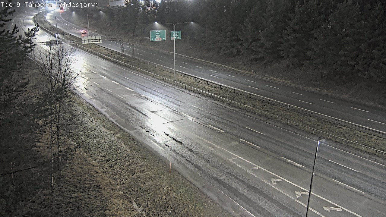 Weather Camera Image Road 9 Tampere, Lahdesjärvi, Tampere, Pirkanmaa