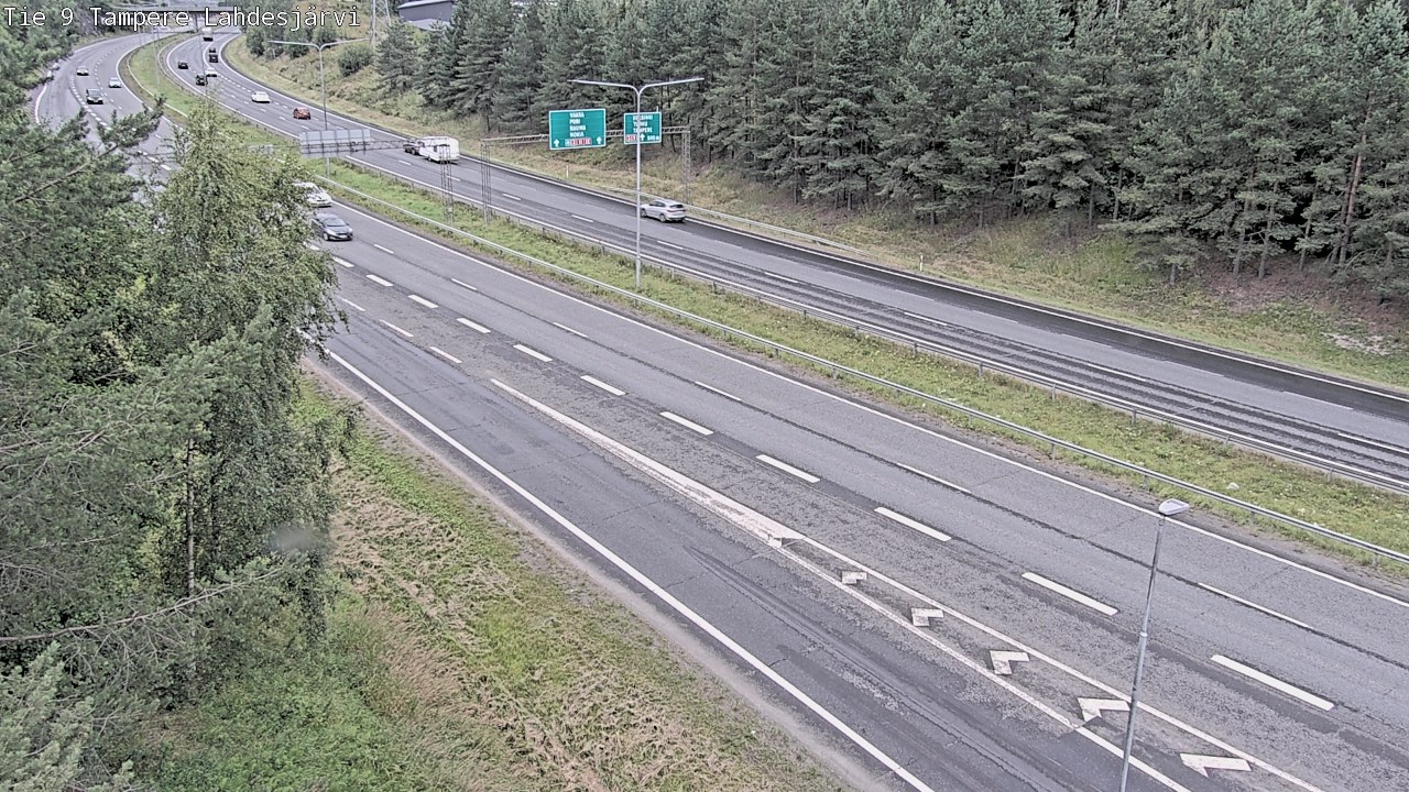 Weather Camera Image Road 9 Tampere, Lahdesjärvi, Tampere, Pirkanmaa