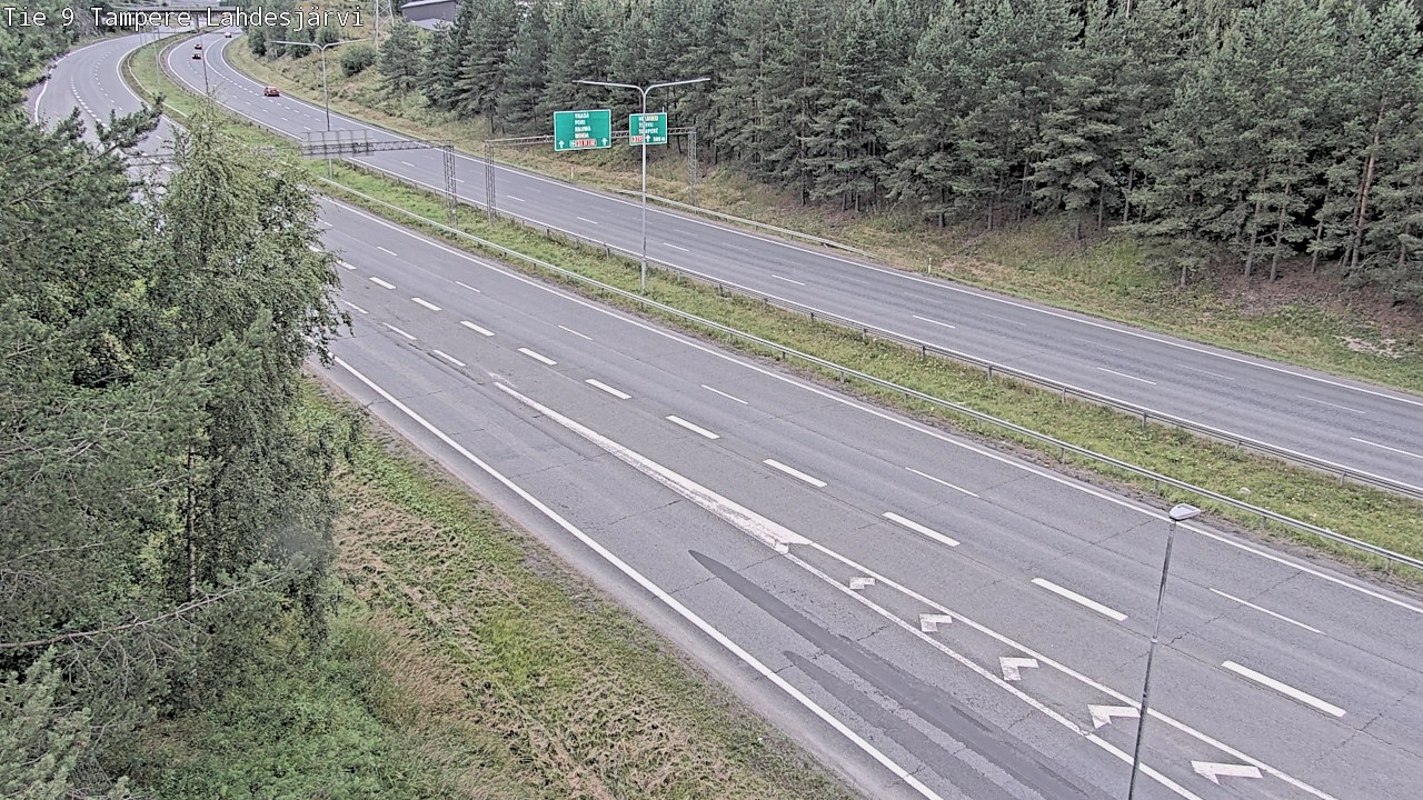 Weather Camera Image Road 9 Tampere, Lahdesjärvi, Tampere, Pirkanmaa