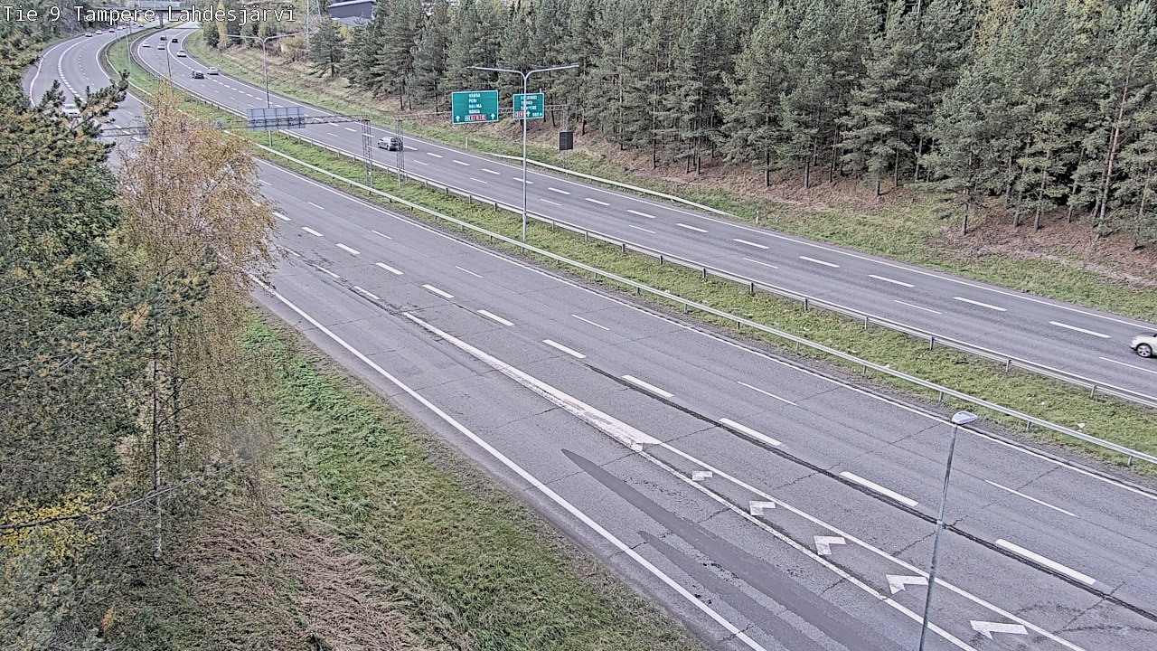 Weather Camera Image Road 9 Tampere, Lahdesjärvi, Tampere, Pirkanmaa