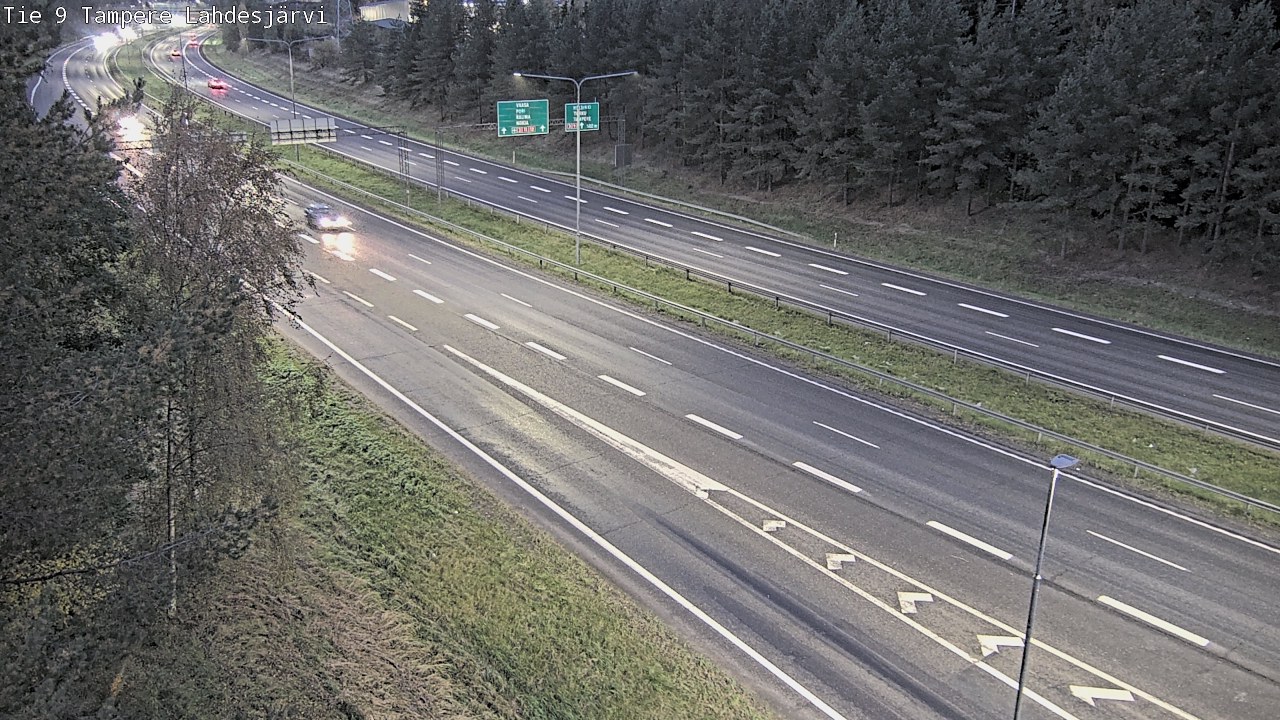 Weather Camera Image Road 9 Tampere, Lahdesjärvi, Tampere, Pirkanmaa