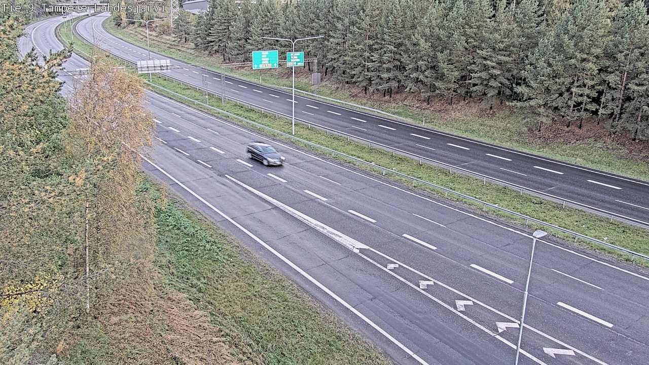 Weather Camera Image Road 9 Tampere, Lahdesjärvi, Tampere, Pirkanmaa