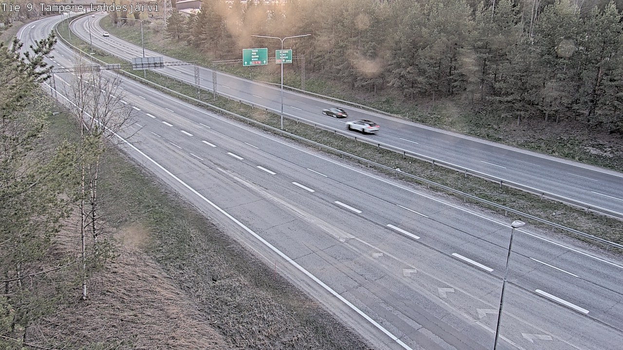Weather Camera Image Road 9 Tampere, Lahdesjärvi, Tampere, Pirkanmaa