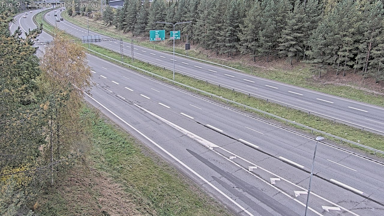 Weather Camera Image Road 9 Tampere, Lahdesjärvi, Tampere, Pirkanmaa
