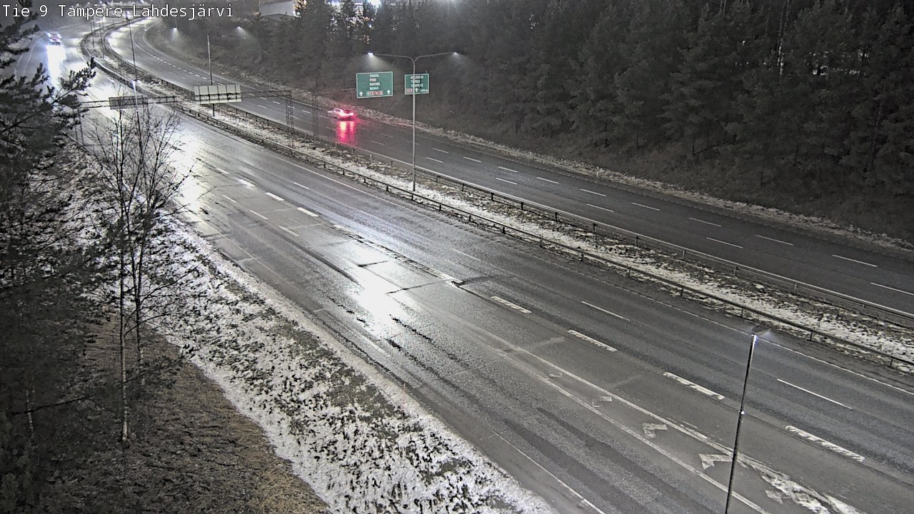 Weather Camera Image Väg 9 Tammerfors, Lahdesjärvi, Tampere, Pirkanmaa