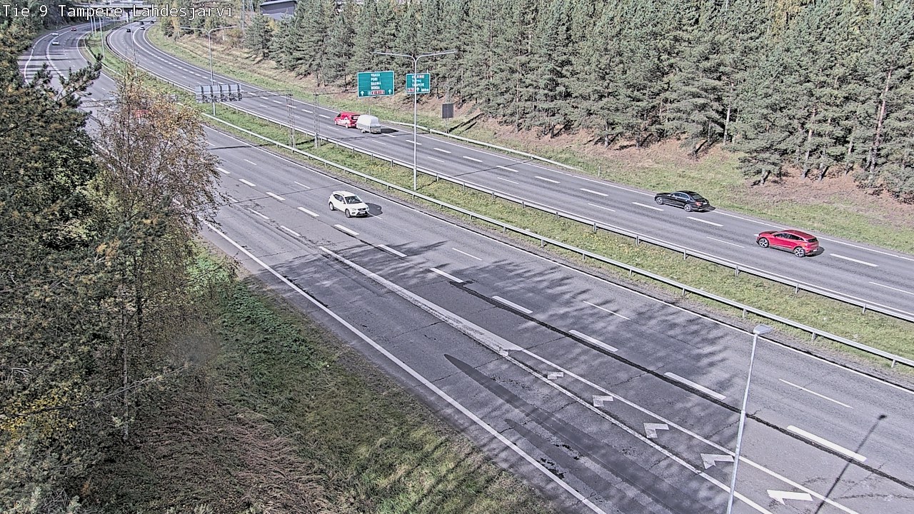 Kelikamerat Kuva Tie 9 Tampere, Lahdesjärvi, Tampere, Pirkanmaa