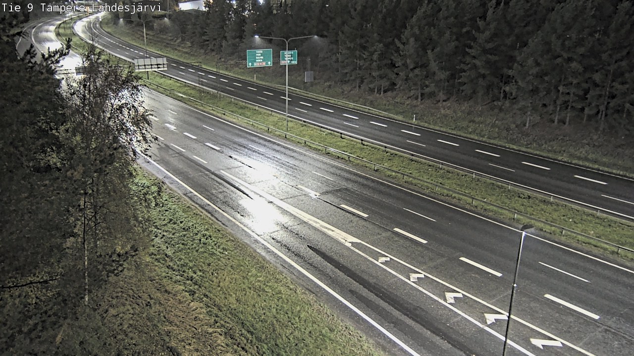 Weather Camera Image Road 9 Tampere, Lahdesjärvi, Tampere, Pirkanmaa