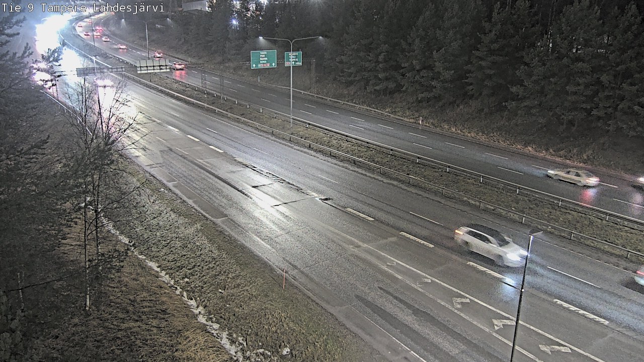 Weather Camera Image Road 9 Tampere, Lahdesjärvi, Tampere, Pirkanmaa