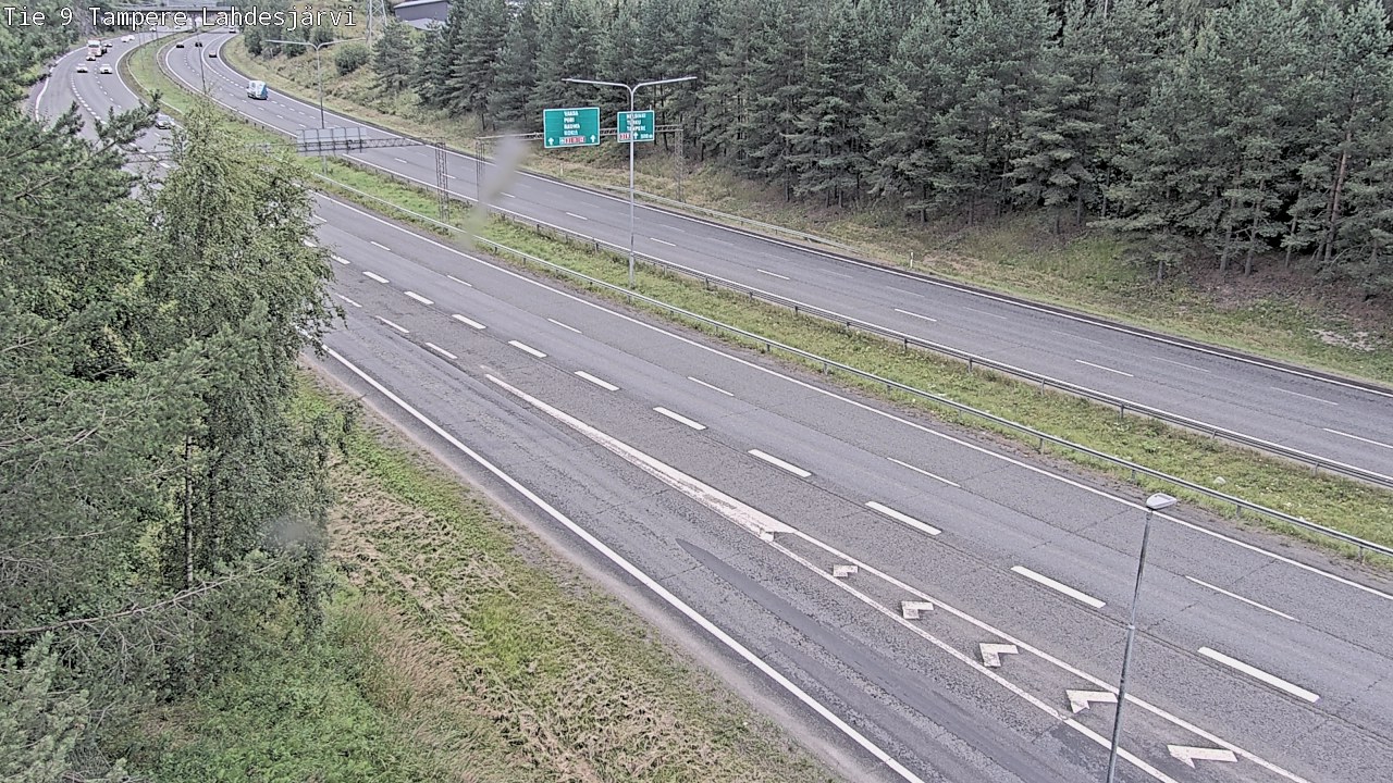 Weather Camera Image Road 9 Tampere, Lahdesjärvi, Tampere, Pirkanmaa