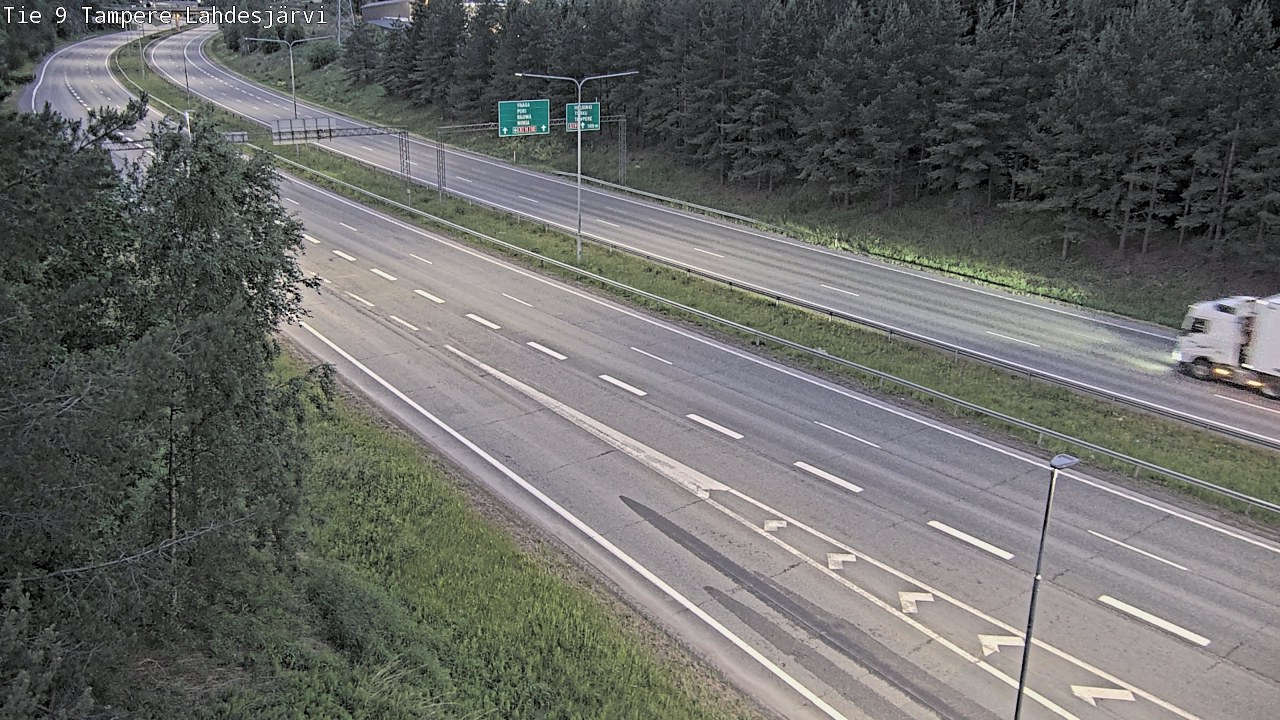 Kelikamerat Kuva Tie 9 Tampere, Lahdesjärvi, Tampere, Pirkanmaa