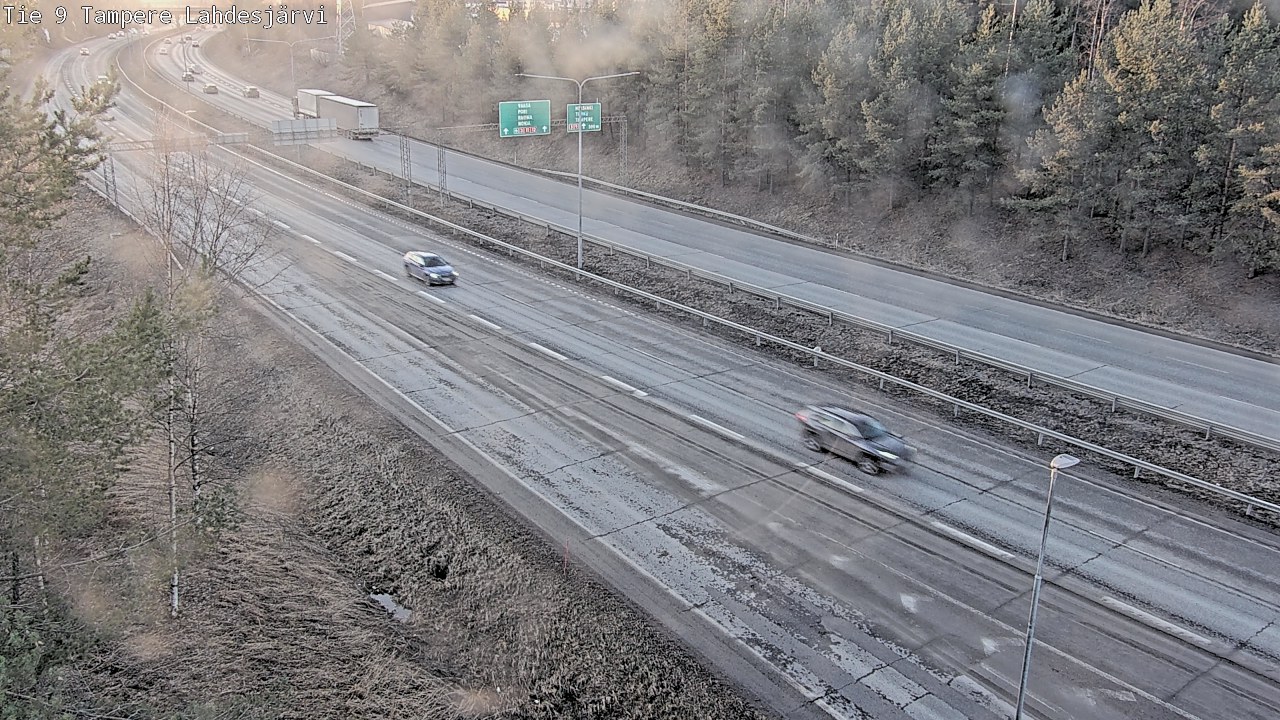 Weather Camera Image Road 9 Tampere, Lahdesjärvi, Tampere, Pirkanmaa